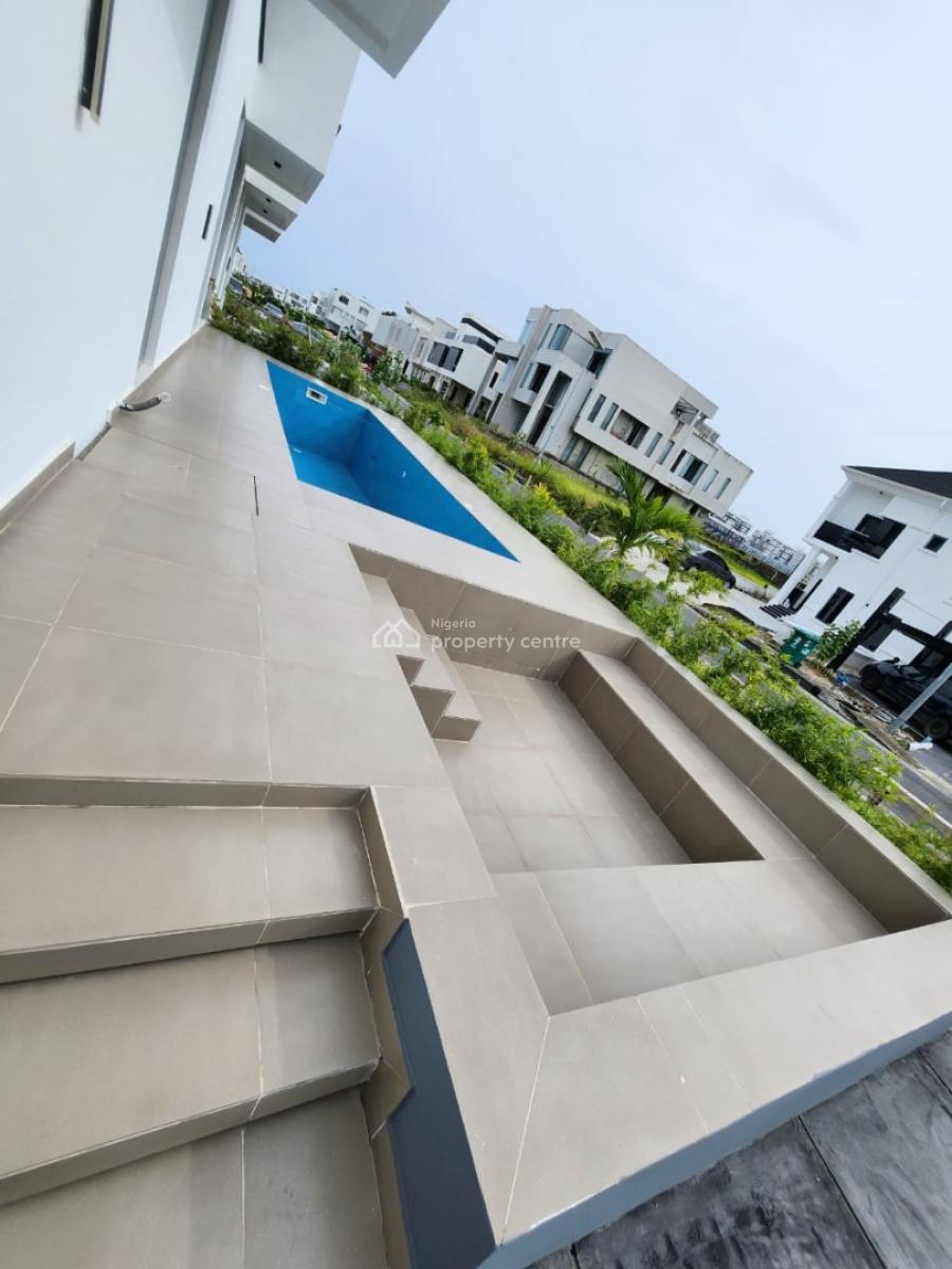 Contemporary 5 Bedroom Semi-detached Duplex with Swimming Pool,, Cowrie Creek Estate Ikate, Ikate, Lekki, Lagos, Semi-detached Duplex for Sale