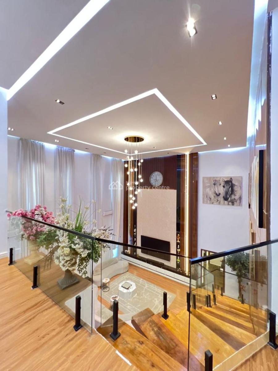 Luxury Furnished 5 Bedroom Detached House with Pool and Premium Facili, Osapa London, Lekki, Lagos, Detached Duplex for Sale