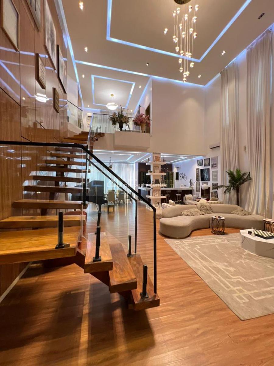 Luxury Furnished 5 Bedroom Detached House with Pool and Premium Facili, Osapa London, Lekki, Lagos, Detached Duplex for Sale