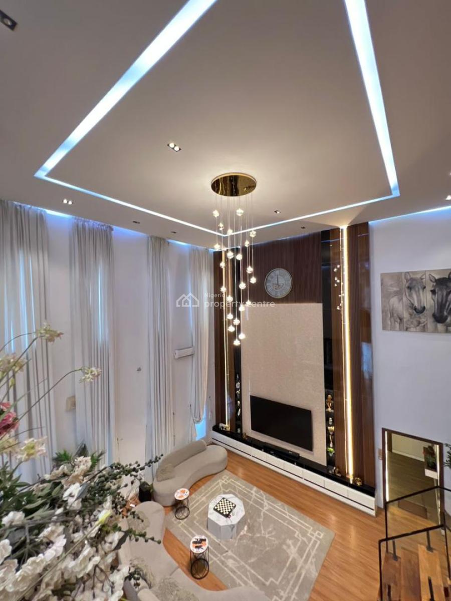 Luxury Furnished 5 Bedroom Detached House with Pool and Premium Facili, Osapa London, Lekki, Lagos, Detached Duplex for Sale