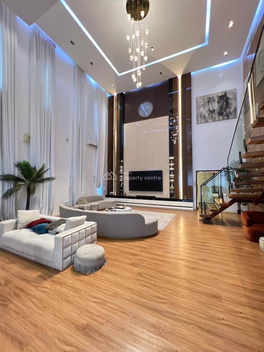 Luxury Furnished 5 Bedroom Detached House with Pool and Premium Facili, Osapa London, Lekki, Lagos, Detached Duplex for Sale