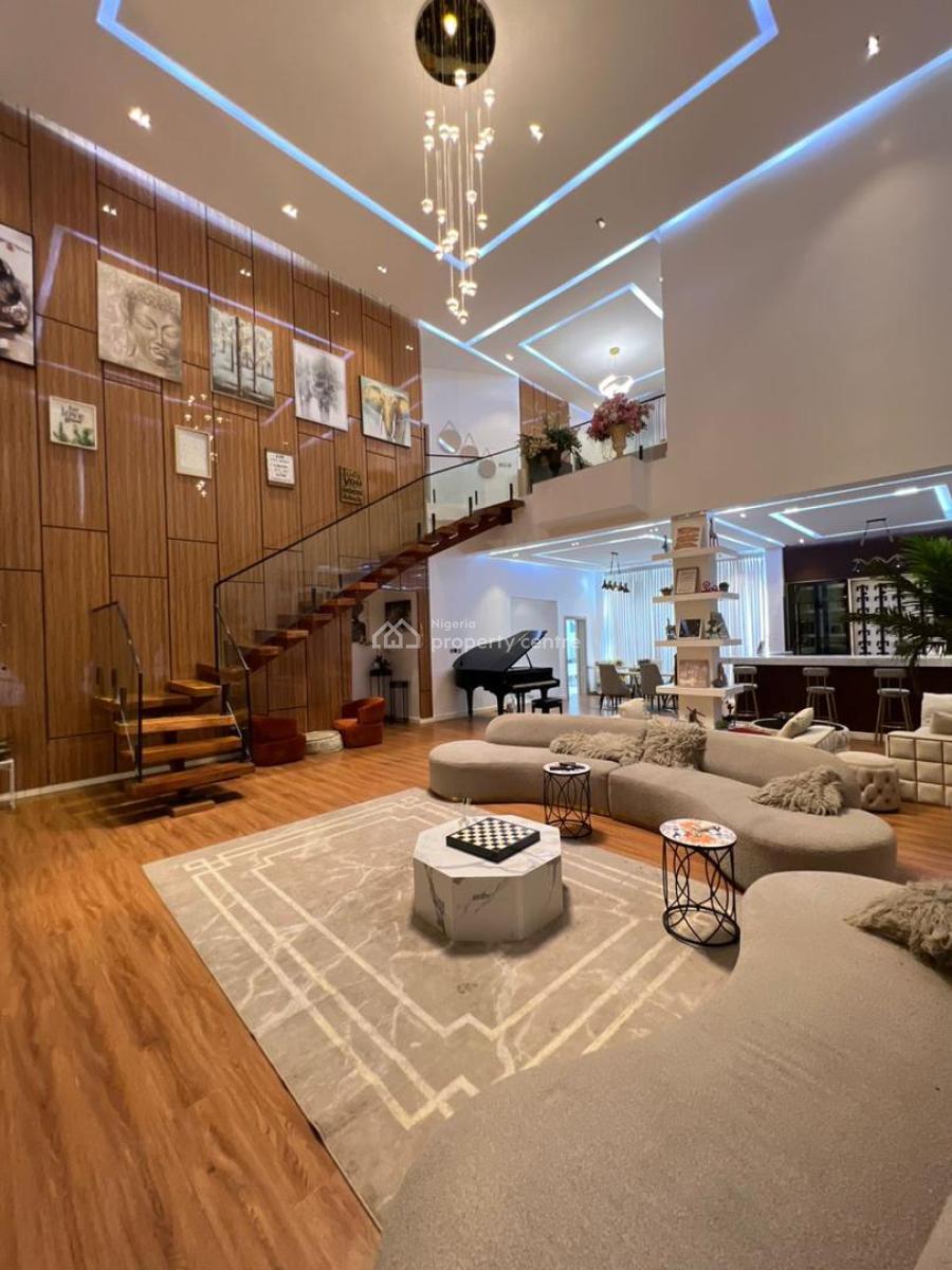 Luxury Furnished 5 Bedroom Detached House with Pool and Premium Facili, Osapa London, Lekki, Lagos, Detached Duplex for Sale