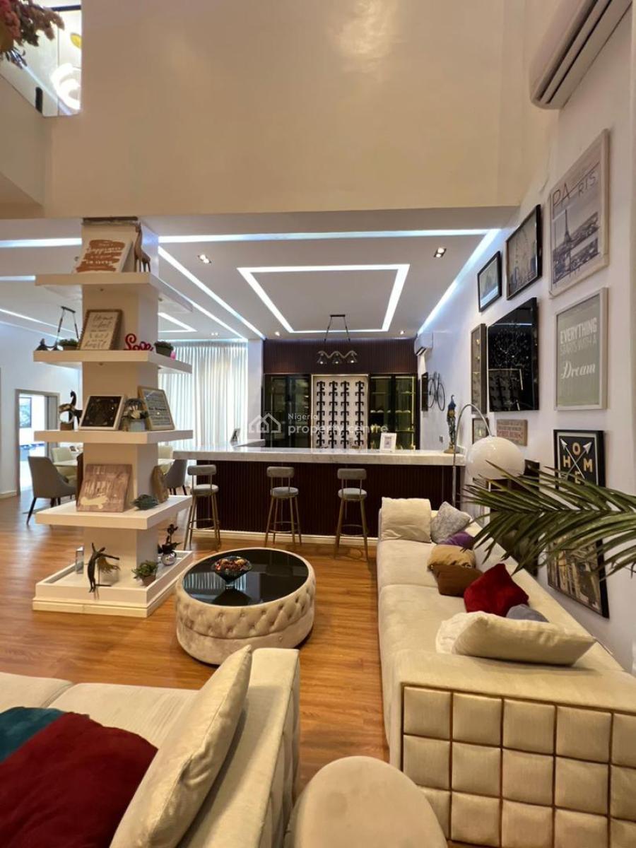 Luxury Furnished 5 Bedroom Detached House with Pool and Premium Facili, Osapa London, Lekki, Lagos, Detached Duplex for Sale