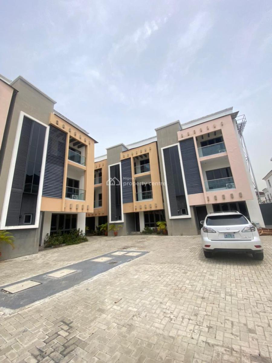 Luxury 4 Bedroom Fully Service Terrace Duplex with Bq Available, Banana Island, Banana Island, Ikoyi, Lagos, Terraced Duplex for Rent