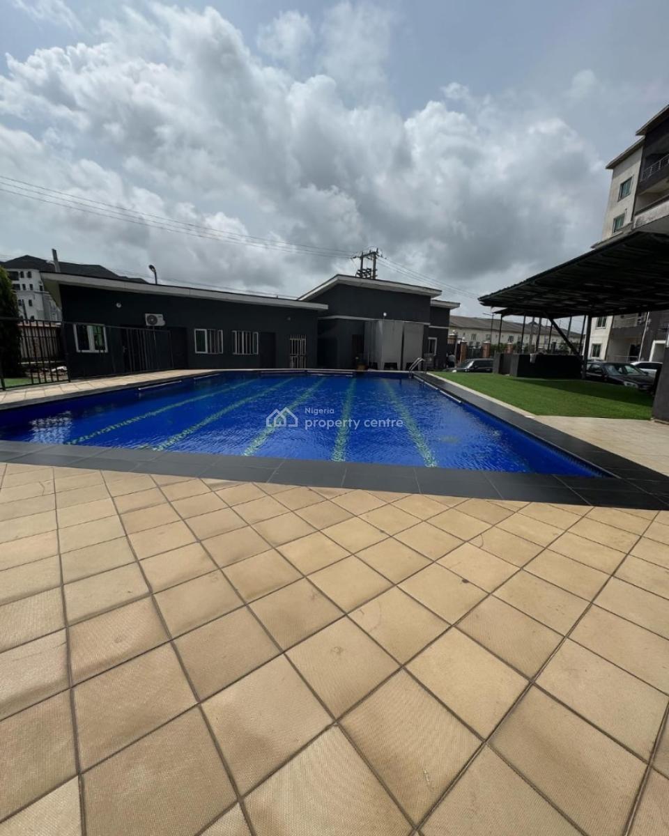 Furnished & Serviced Luxury 3 Bedrooms Apartment with Pool, Bq, Ikate Lekki Lagos, Ikate, Lekki, Lagos, Flat / Apartment for Rent