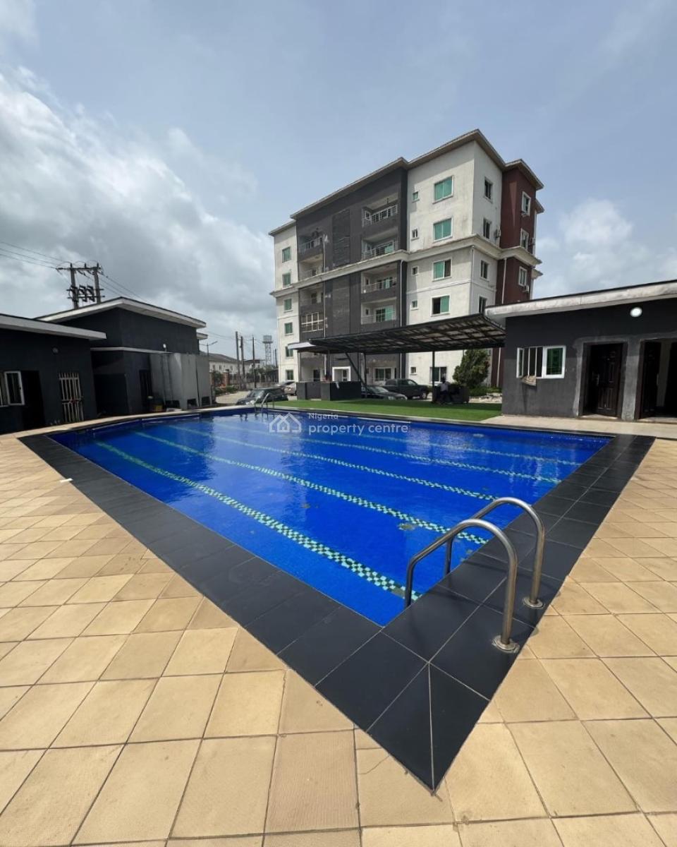 Furnished & Serviced Luxury 3 Bedrooms Apartment with Pool, Bq, Ikate Lekki Lagos, Ikate, Lekki, Lagos, Flat / Apartment for Rent