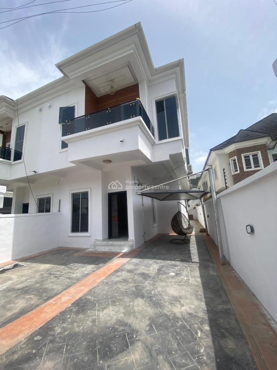 Executive 4 Bedroom Semi-detached Detached Duplex with Bq, Oral Estate Lekki Lagos, Lekki, Lagos, Semi-detached Duplex for Rent