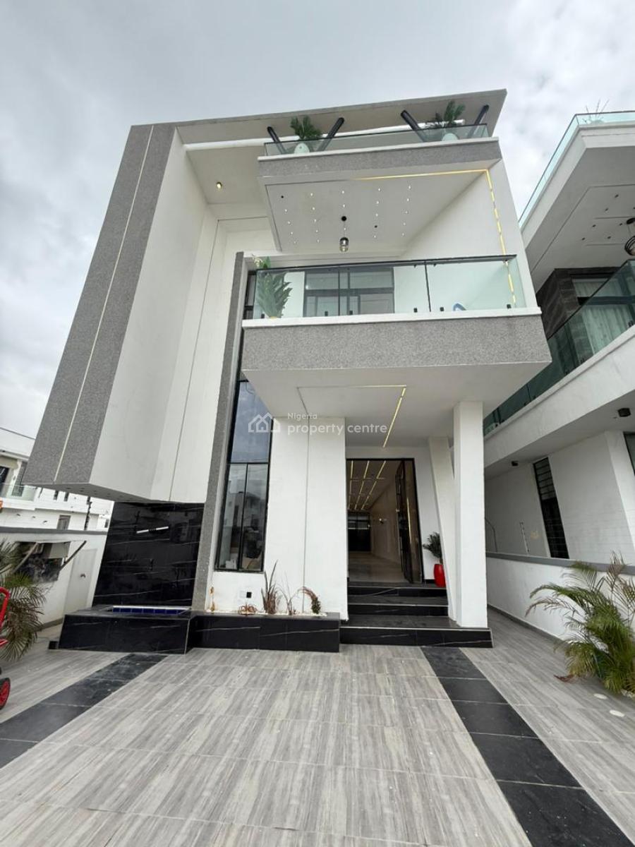 5 Bedroom Fully Detached Luxury Home with Bq & Swimming Pool, Ajah, Lagos, Detached Duplex for Sale