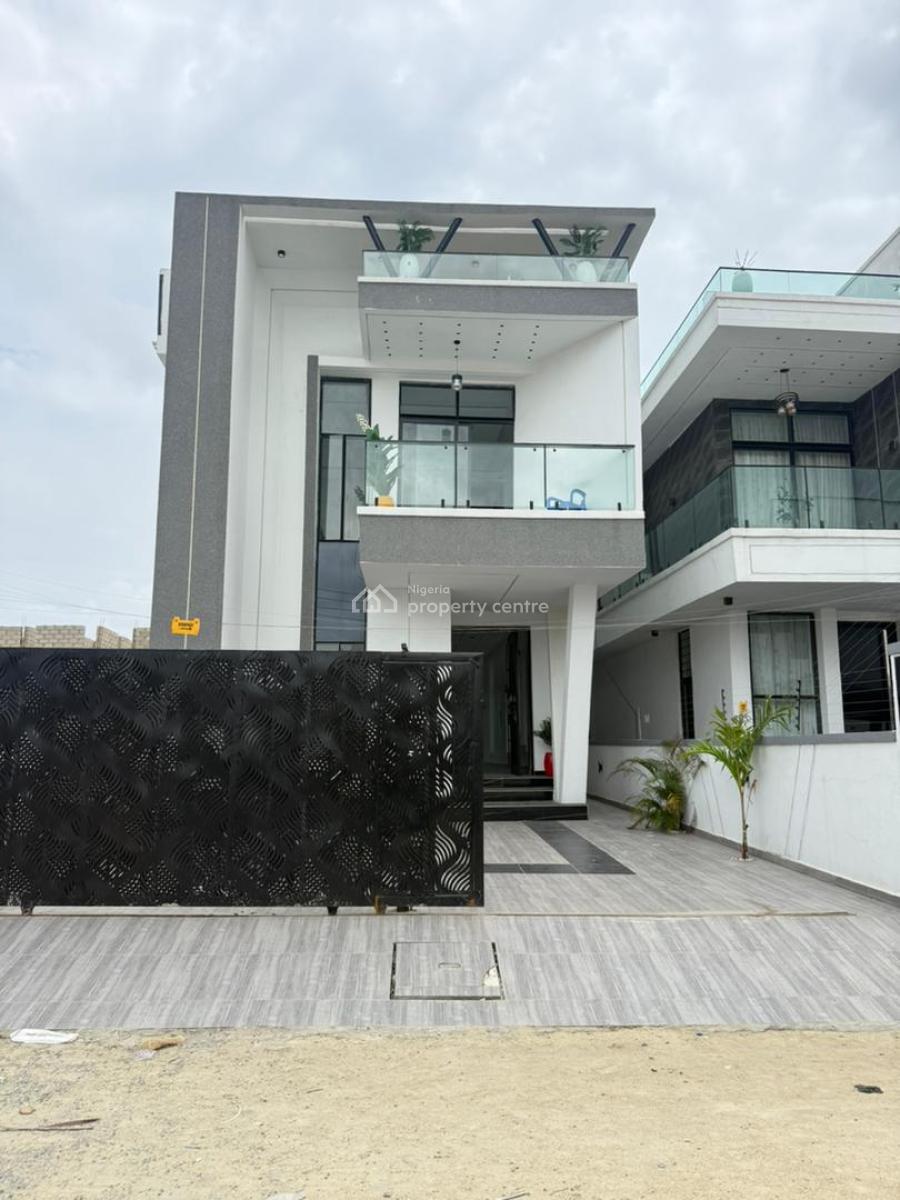 5 Bedroom Fully Detached Luxury Home with Bq & Swimming Pool, Ajah, Lagos, Detached Duplex for Sale