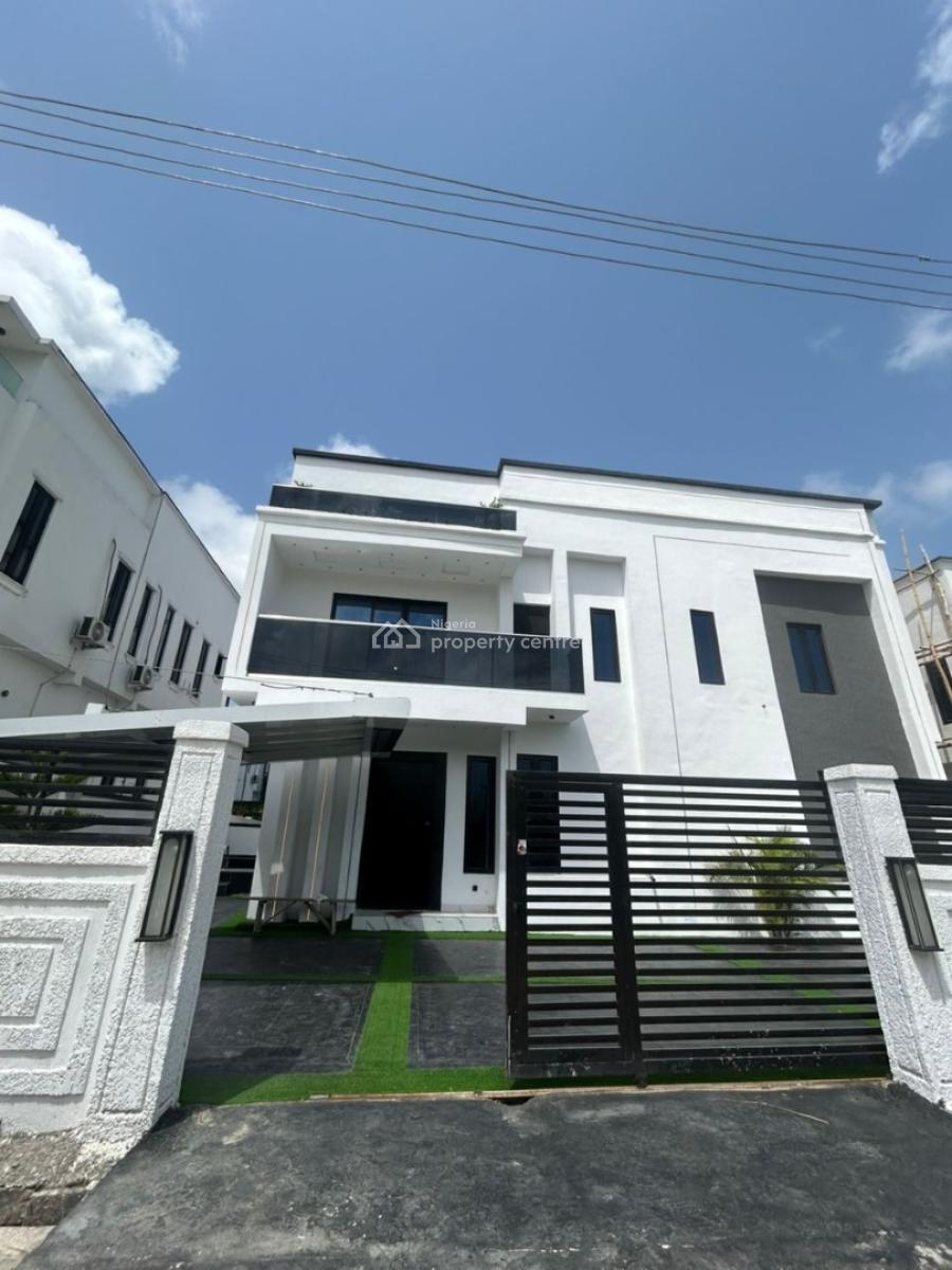 4 Bedroom Detached House with Bq, Ajah, Lagos, House for Sale