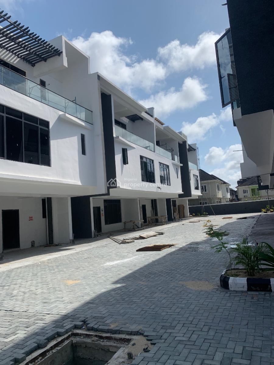 Two Units of Four Bedroom Terrace Duplexles, By Nike Art Gallery, Ikate, Lekki, Lagos, Terraced Duplex for Sale