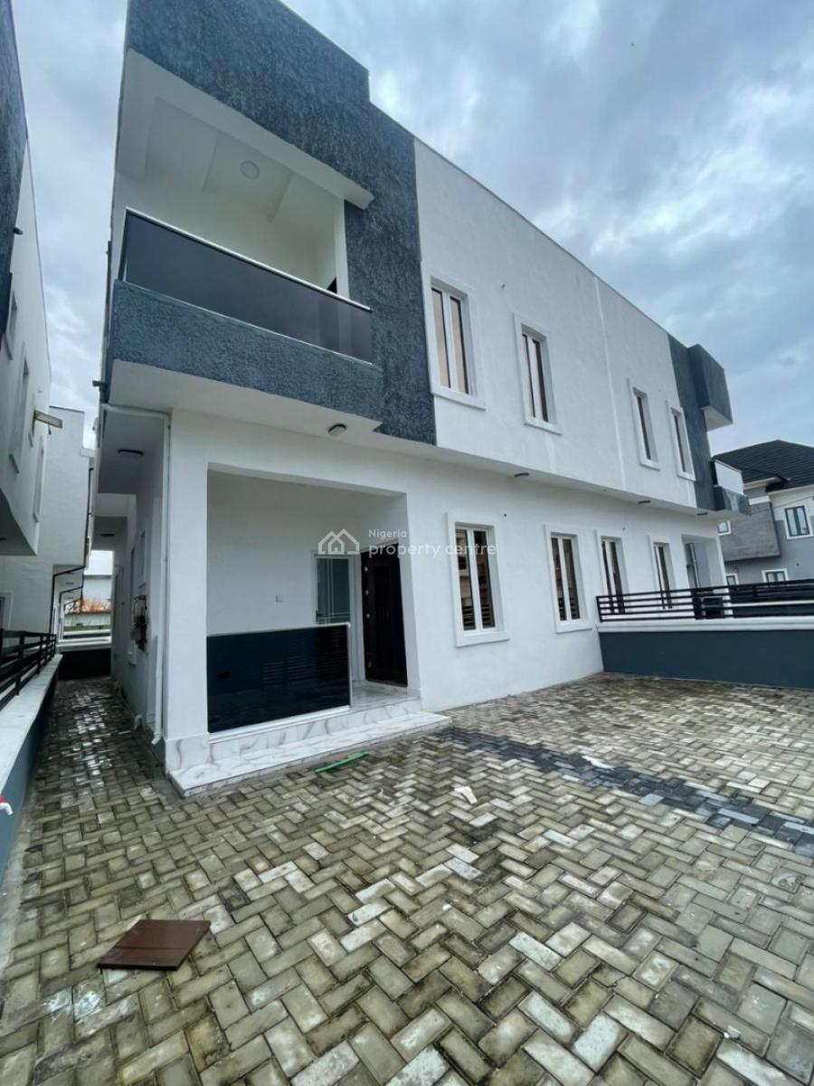 Brand Newly Built 3 Bedrooms Semi Detached Duplex with Bq, Bogije, Ibeju Lekki, Lagos, Semi-detached Duplex for Sale
