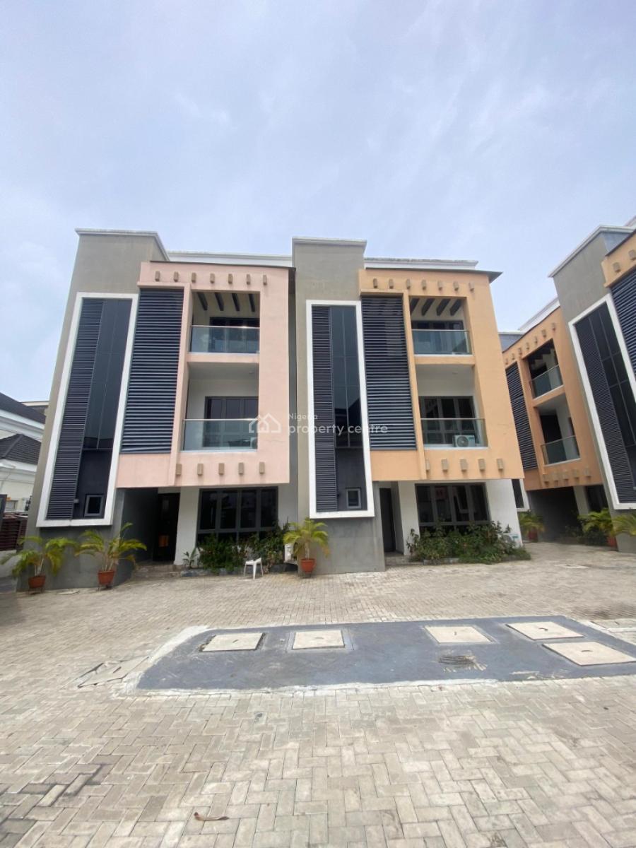 Luxurious 4 Bedroom Serviced Terraced Duplex with Bq, Banana Island, Ikoyi, Lagos, House for Rent