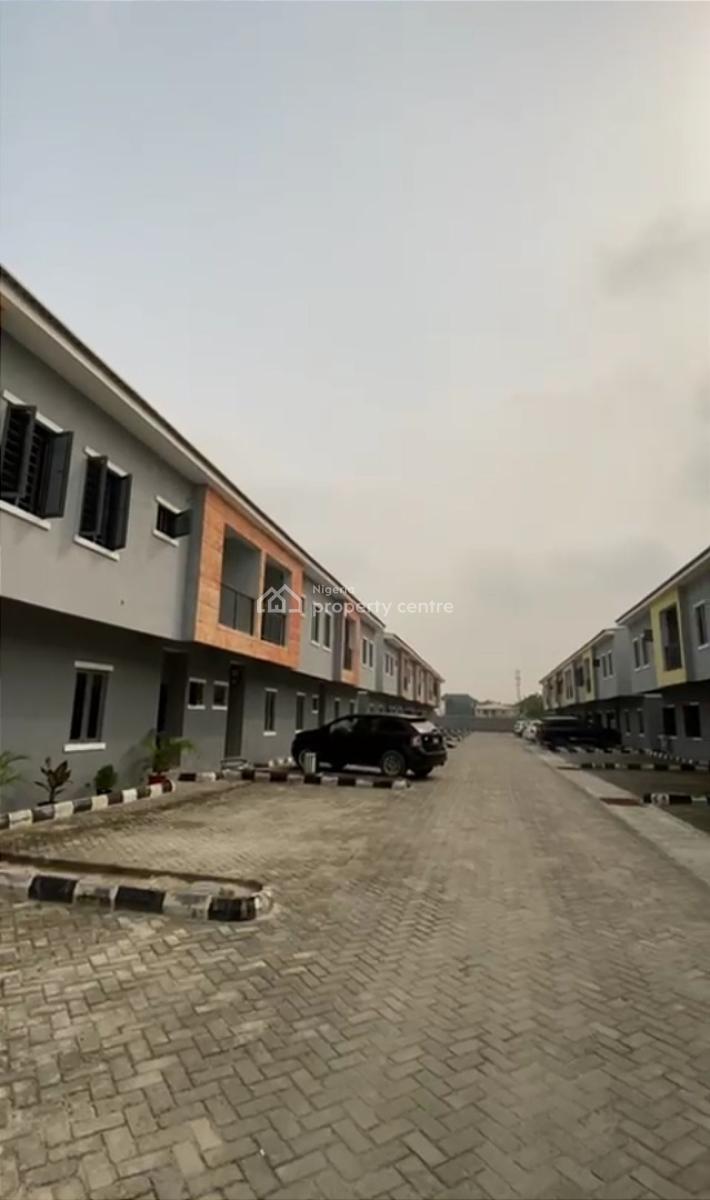 Furnished Ensuit 3 Bedroom  Luxury Terrace House, Ocean Palm Estate, Sangotedo, Ajah, Lagos, Terraced Duplex for Rent