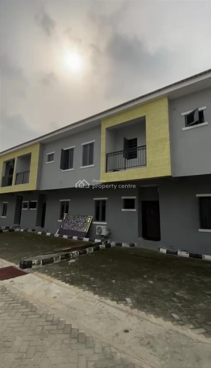 Furnished Ensuit 3 Bedroom  Luxury Terrace House, Ocean Palm Estate, Sangotedo, Ajah, Lagos, Terraced Duplex for Rent