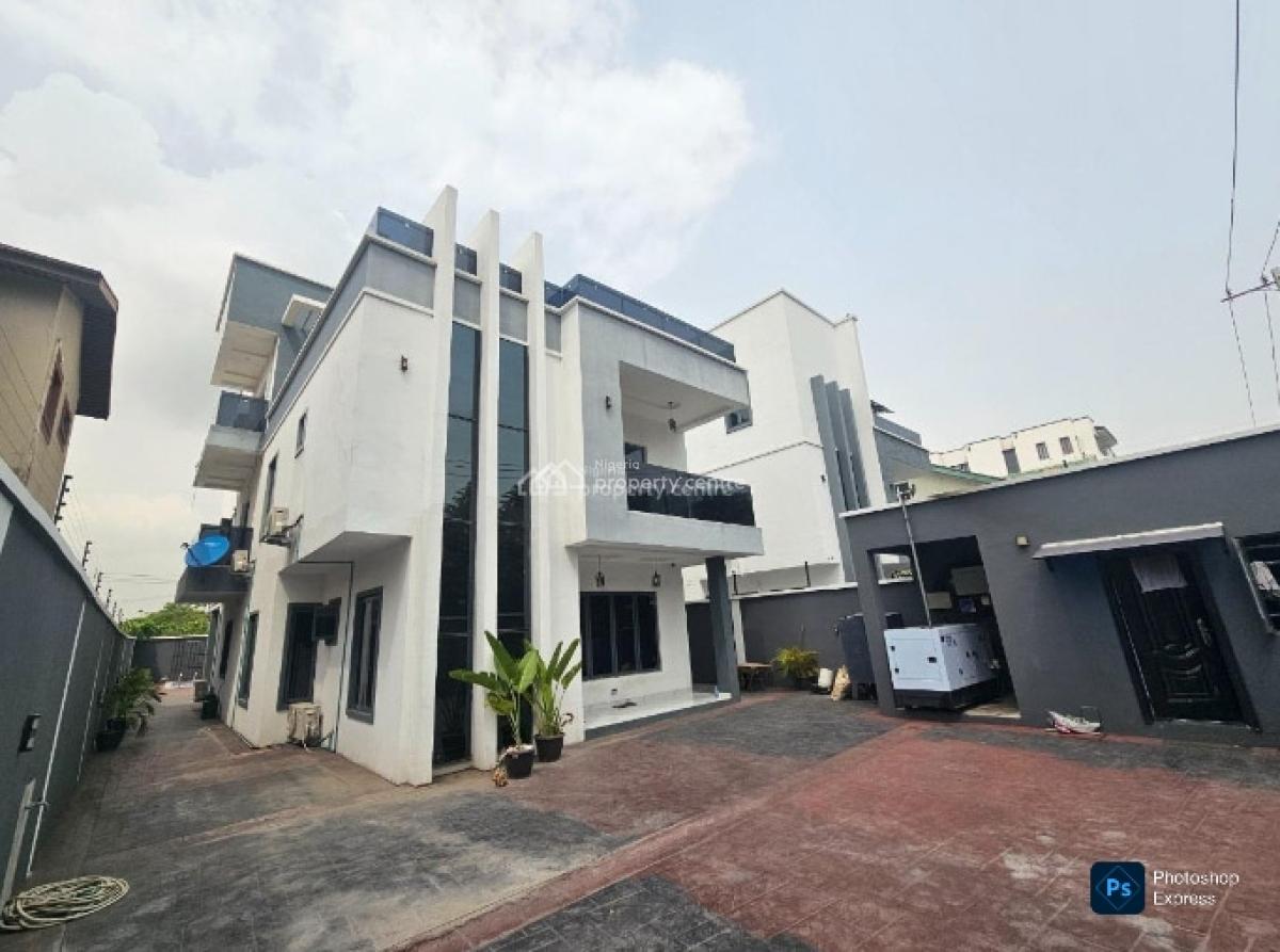 Lovely & Cosy 5-bed Luxury Mansion, 2nd Avenue Estate, Ikoyi, Lagos, Detached Duplex for Rent