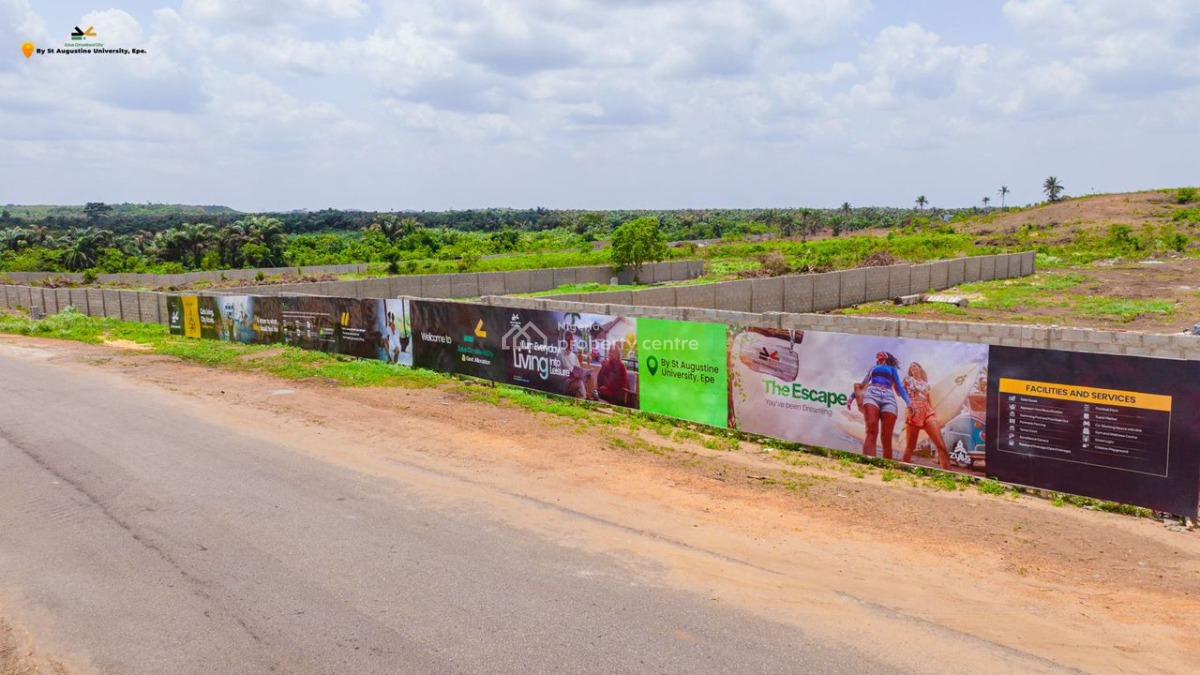 Secure Plots in One of The Fastest-growing Investment Corridors, Chrystland City By St. Augustine University, Epe, Lagos, Land for Sale