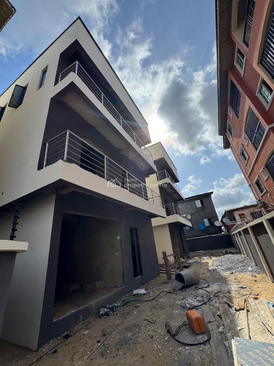Luxurious 4 Bedroom Fully Detached Duplex with Bq, Surulere, Lagos, Detached Duplex for Sale
