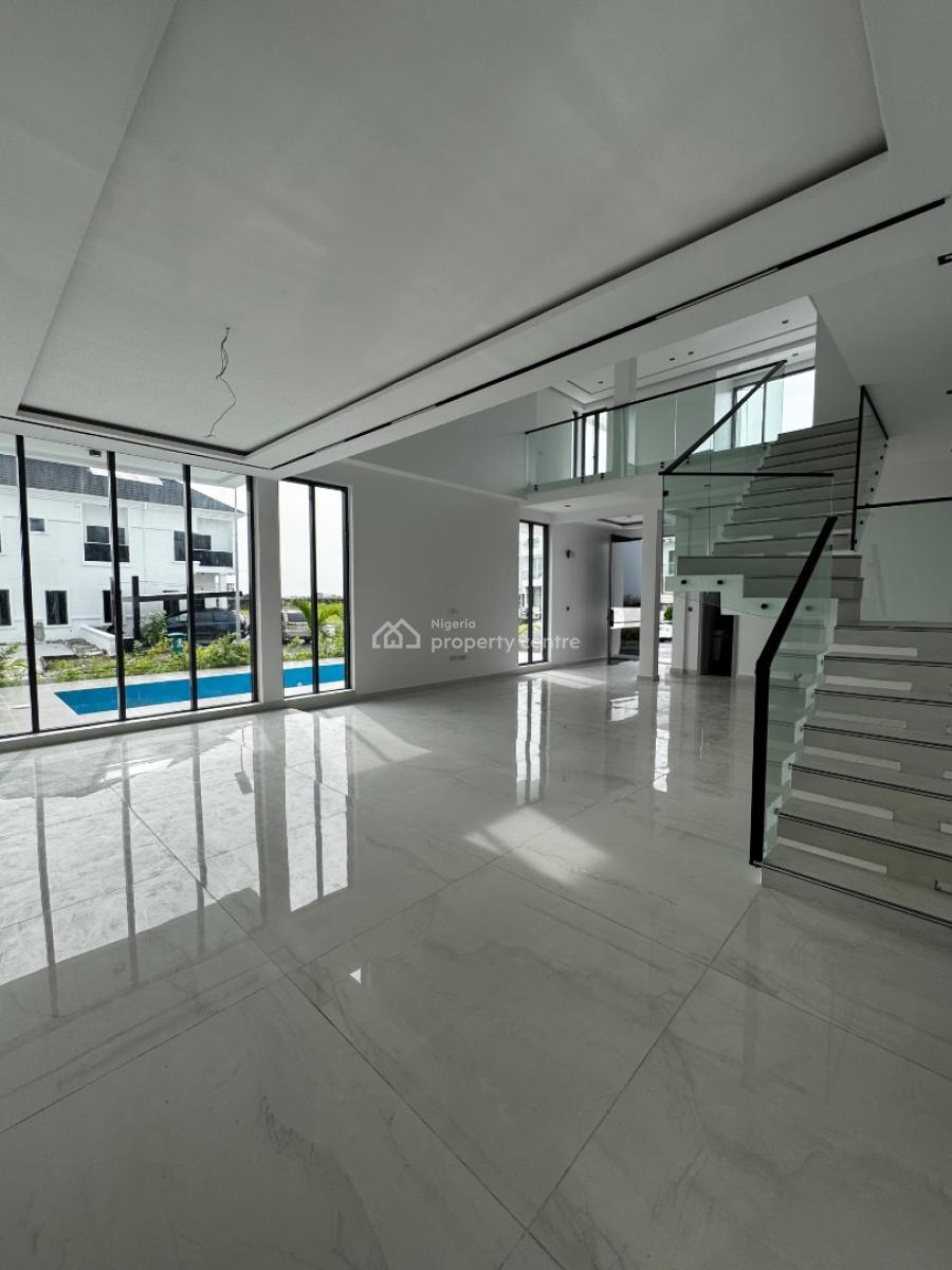 Contemporary 5 Bedrooms Semi Detached Duplex with Swimming Pool, Ikate, Lekki, Lagos, Semi-detached Duplex for Sale