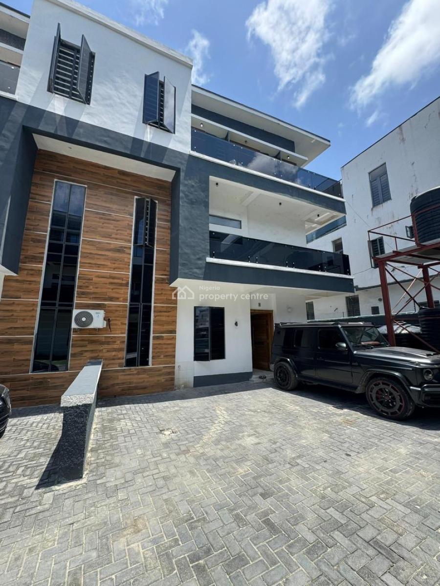 5 Bedroom Semi-detached Duplex with Bq, Ikate, Lekki, Lagos, Semi-detached Duplex for Rent