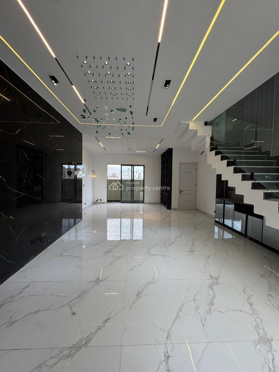 Magnificent 5bedroo Terrace Duplex with Bq, Lekki Phase 1, Lekki, Lagos, Terraced Duplex for Sale