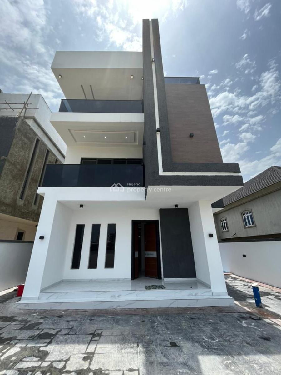 5bedroom Fully Detached with Bq  Pool, Ikate, Lekki, Lagos, Detached Duplex for Rent