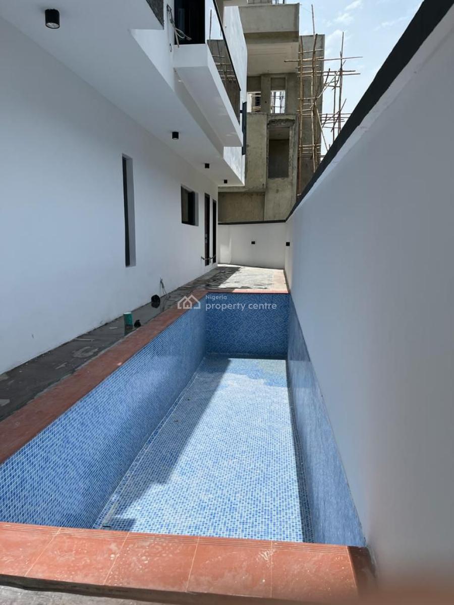 5bedroom Fully Detached with Bq  Pool, Ikate, Lekki, Lagos, Detached Duplex for Rent