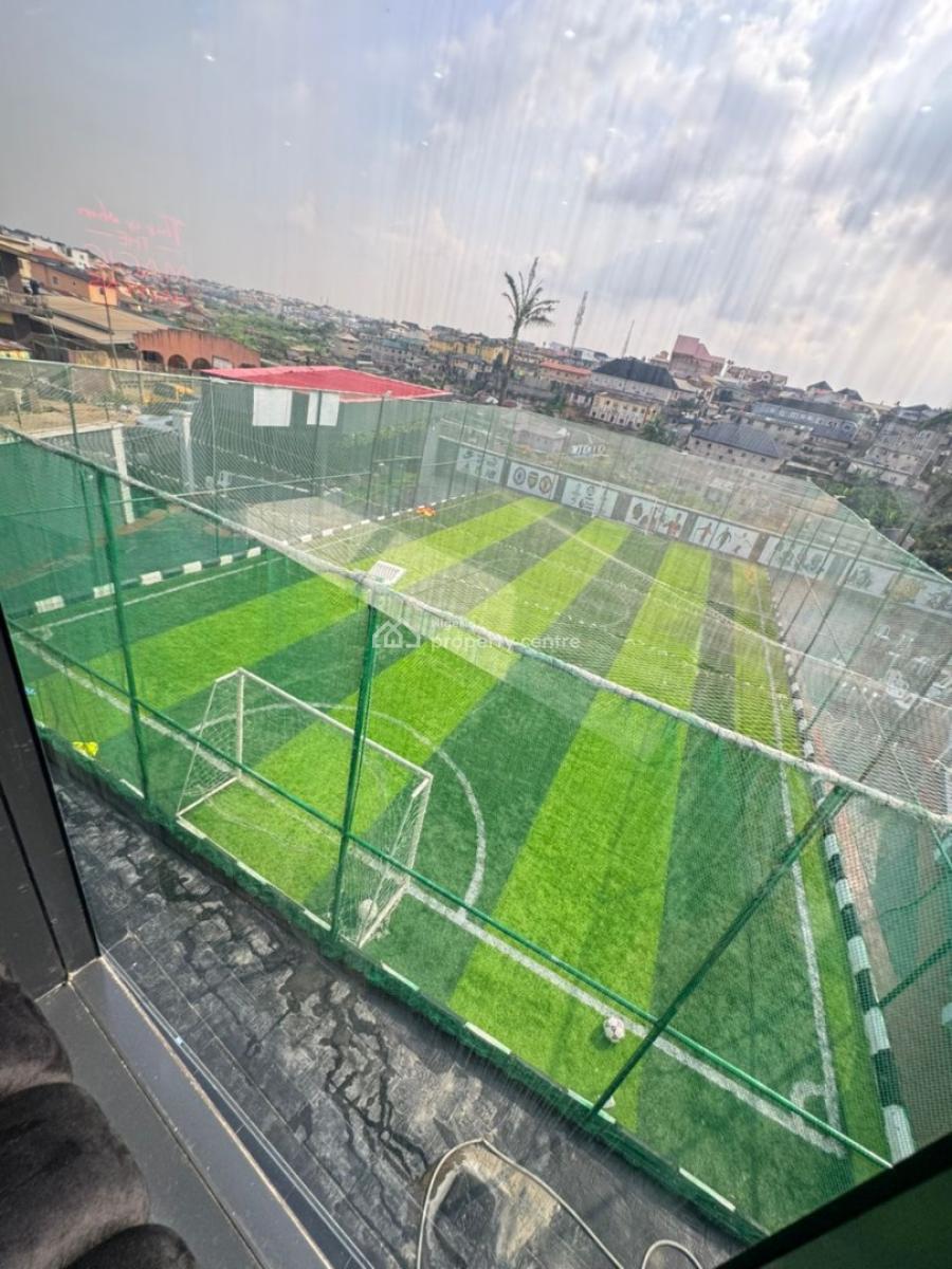 Self Compound Lounge/restaurant with Pitch, Gra Phase 1, Magodo, Lagos, Restaurant / Bar for Rent