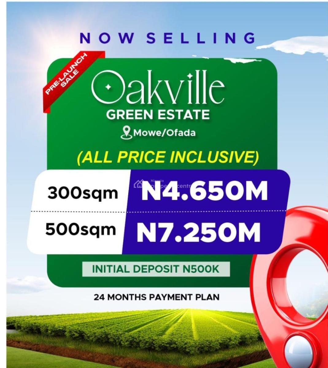 Residential Land, Mowe Ofada, Ogun, Land for Sale