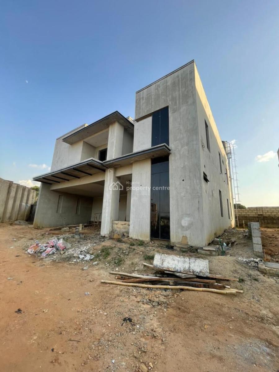 a Semi Finished 5-bedroom Fully Detached Duplex, Katampe Main (by Gishiri), Abuja*, Katampe, Abuja, Detached Duplex for Sale