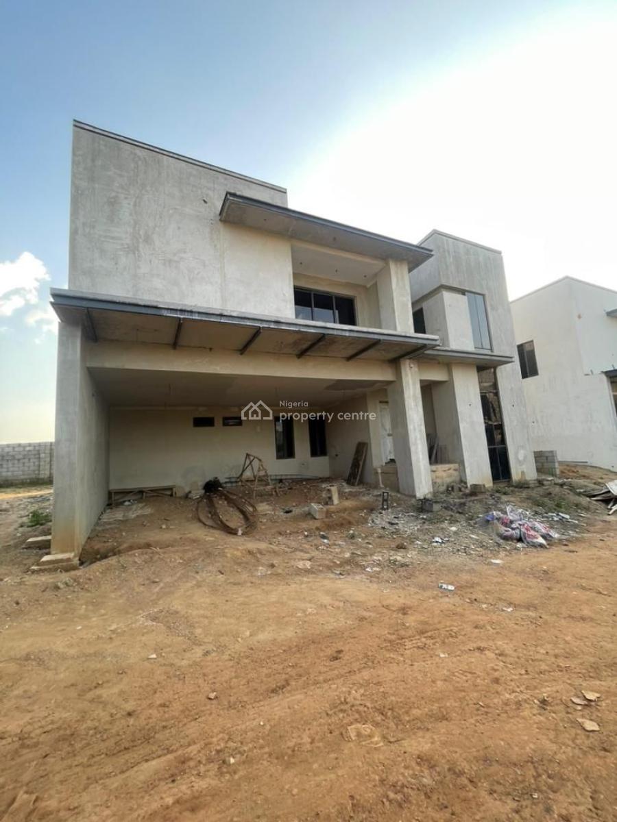 a Semi Finished 5-bedroom Fully Detached Duplex, Katampe Main (by Gishiri), Abuja*, Katampe, Abuja, Detached Duplex for Sale