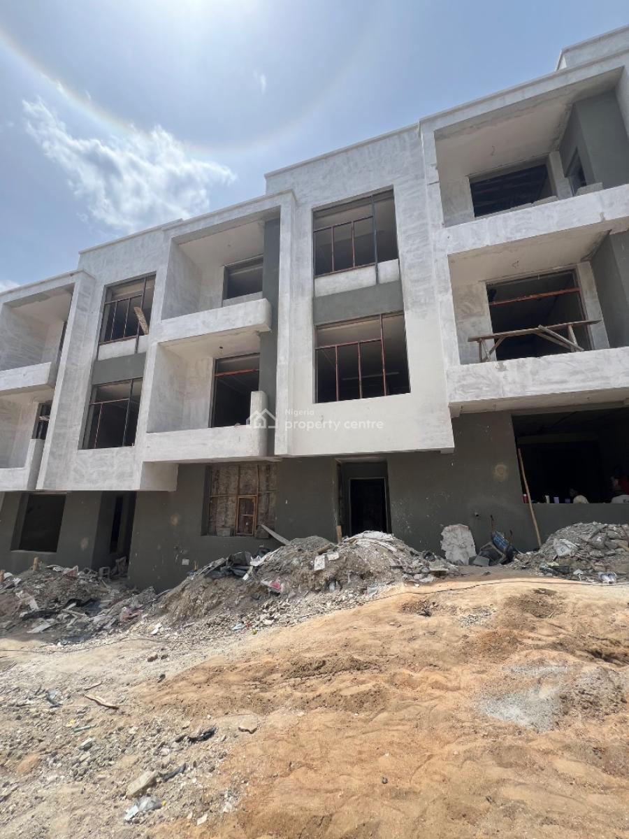 Exquisite 4 Bedroom Terrace Duplex + Bq, Wuye, Abuja, Terraced Duplex for Sale