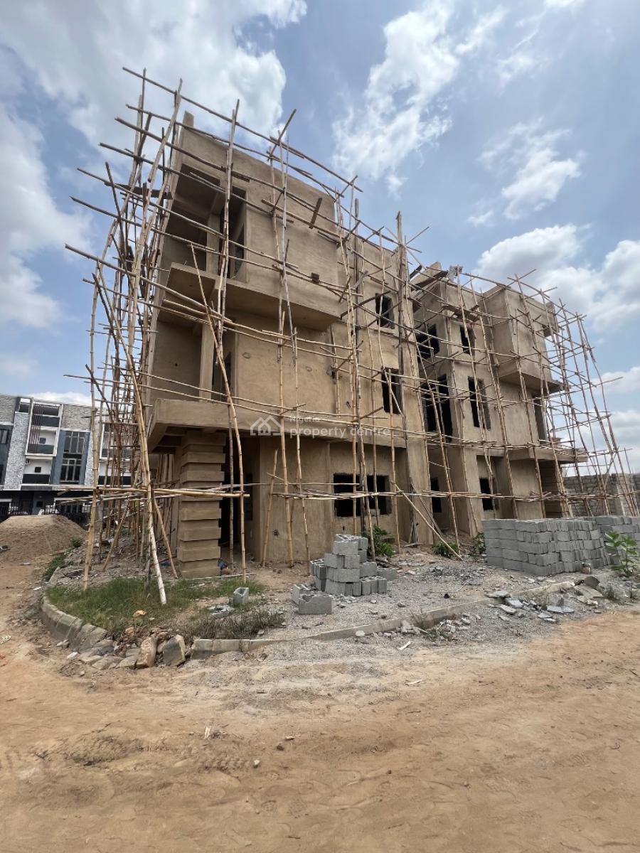 Exquisite 5 Bedroom Detached Duplex + Bq, Wuye, Abuja, Terraced Duplex for Sale