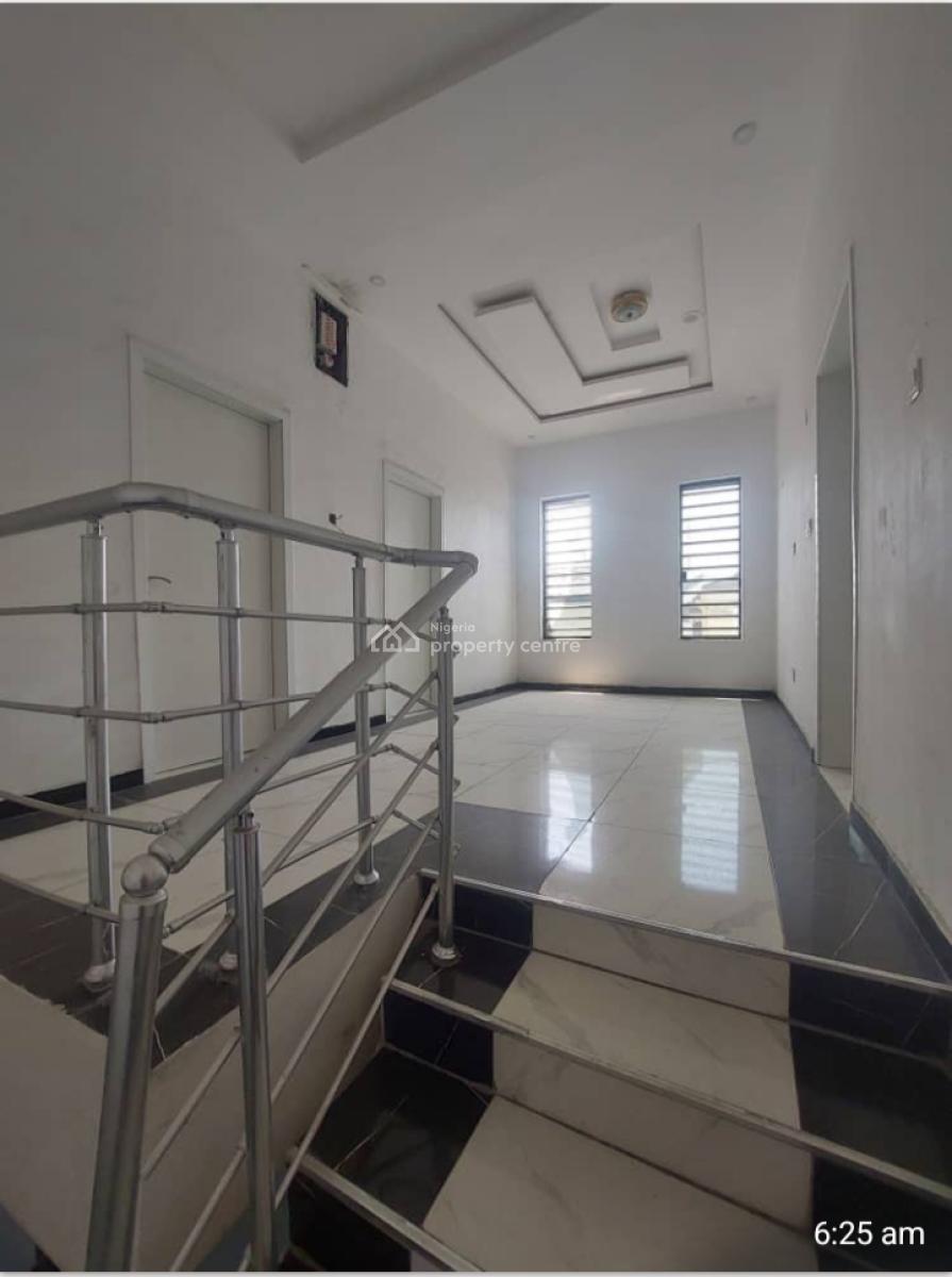 New and Spacious 3-bedroom Terrace Duplex with Bq* Fitted Kitchen Lekk, Ikota School Side in an Estate, Lekki, Ikota, Lekki, Lagos, Terraced Duplex for Rent