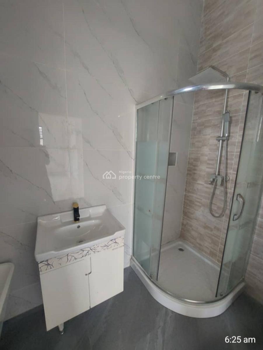 New and Spacious 3-bedroom Terrace Duplex with Bq* Fitted Kitchen Lekk, Ikota School Side in an Estate, Lekki, Ikota, Lekki, Lagos, Terraced Duplex for Rent