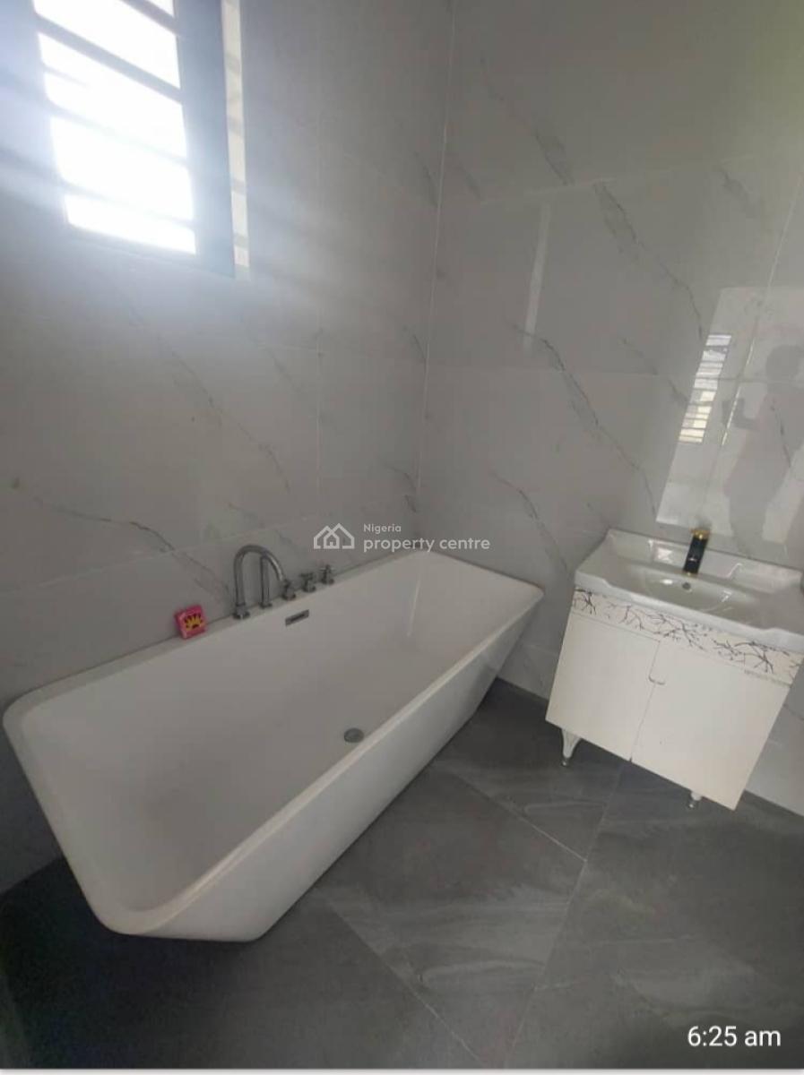 New and Spacious 3-bedroom Terrace Duplex with Bq* Fitted Kitchen Lekk, Ikota School Side in an Estate, Lekki, Ikota, Lekki, Lagos, Terraced Duplex for Rent