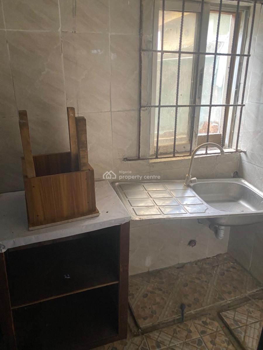 Well Maintained Mini Flat with Balcony in Converted Bungalow, Mangoro, Ikeja, Lagos, Mini Flat (room and Parlour) for Rent