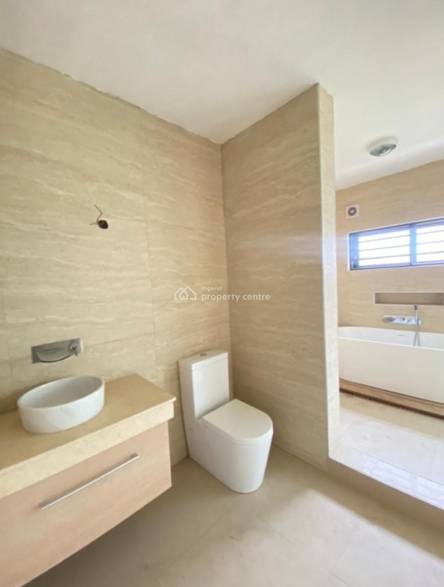 4 Bedroom Terraced House with Bq & Private Courtyard, Chevron Alternative, Lekki, Lagos, Terraced Duplex for Rent