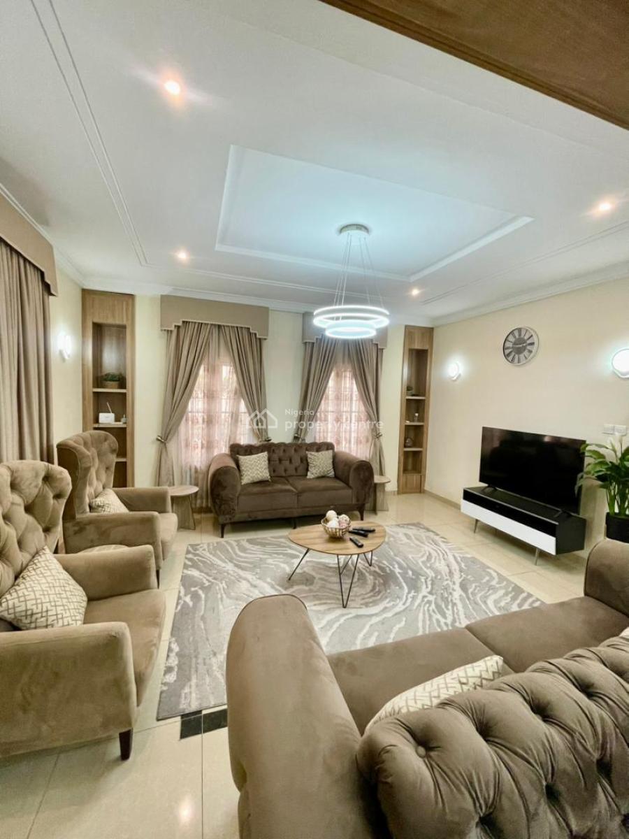 Fully Furnished 3 Bedrooms Serviced Apartment, Diplomatic Zone, Katampe Extension, Katampe, Abuja, House for Rent