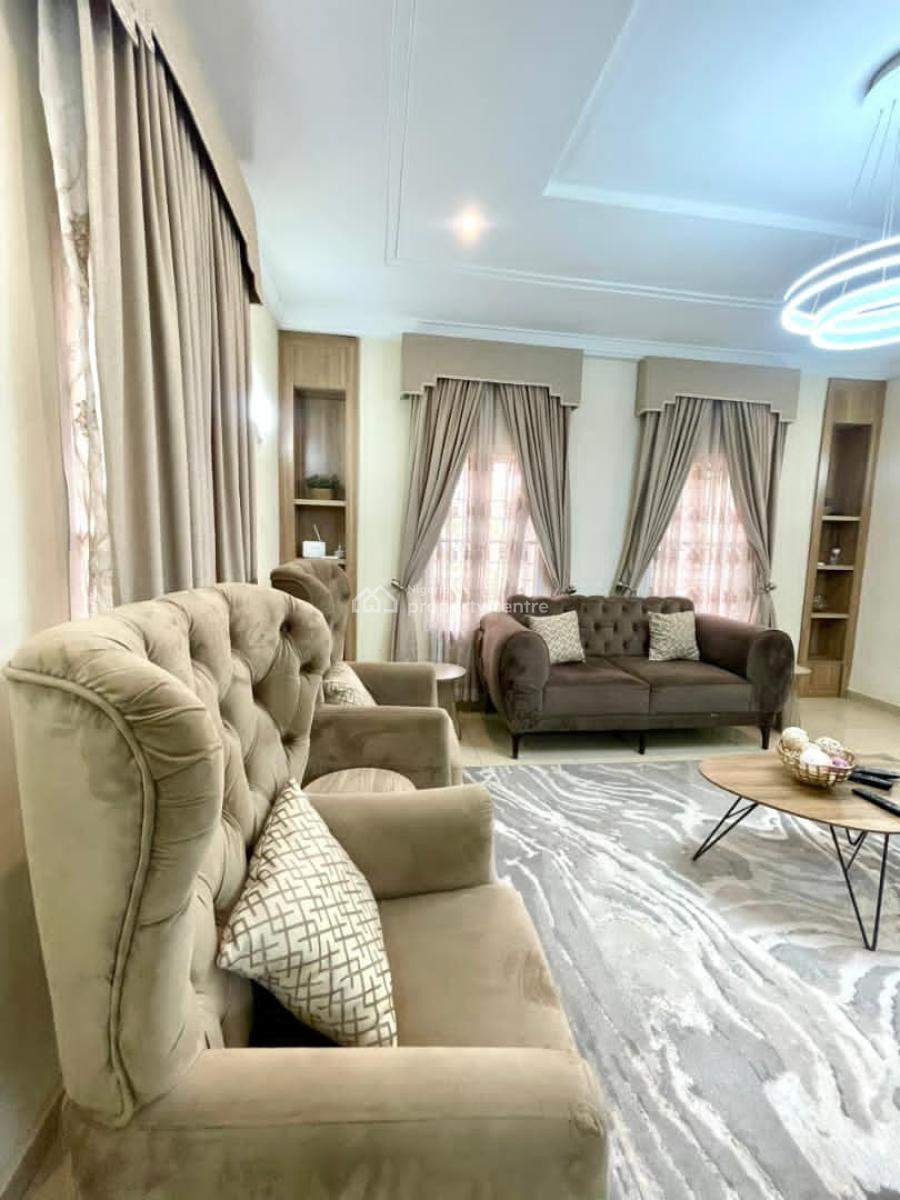 Fully Furnished 3 Bedrooms Serviced Apartment, Diplomatic Zone, Katampe Extension, Katampe, Abuja, House for Rent