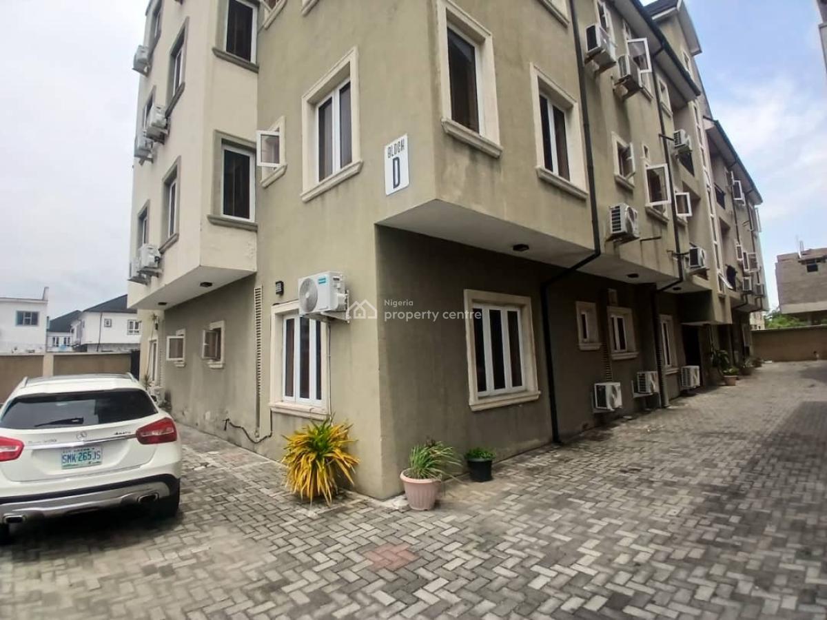 2 Bedrooms Flat, All Rooms En-suite, Located on The 2nd Floor, Osapa, Lekki, Lagos, Flat / Apartment for Rent