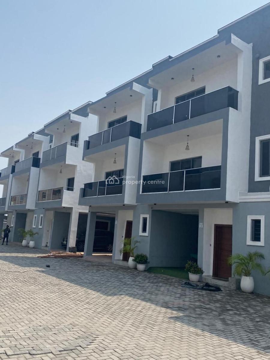 Premium Luxury 4 Bedroom Terrace Duplex with Bq in a Secure Estate, Ilasan, Lekki, Lagos, Terraced Duplex for Sale