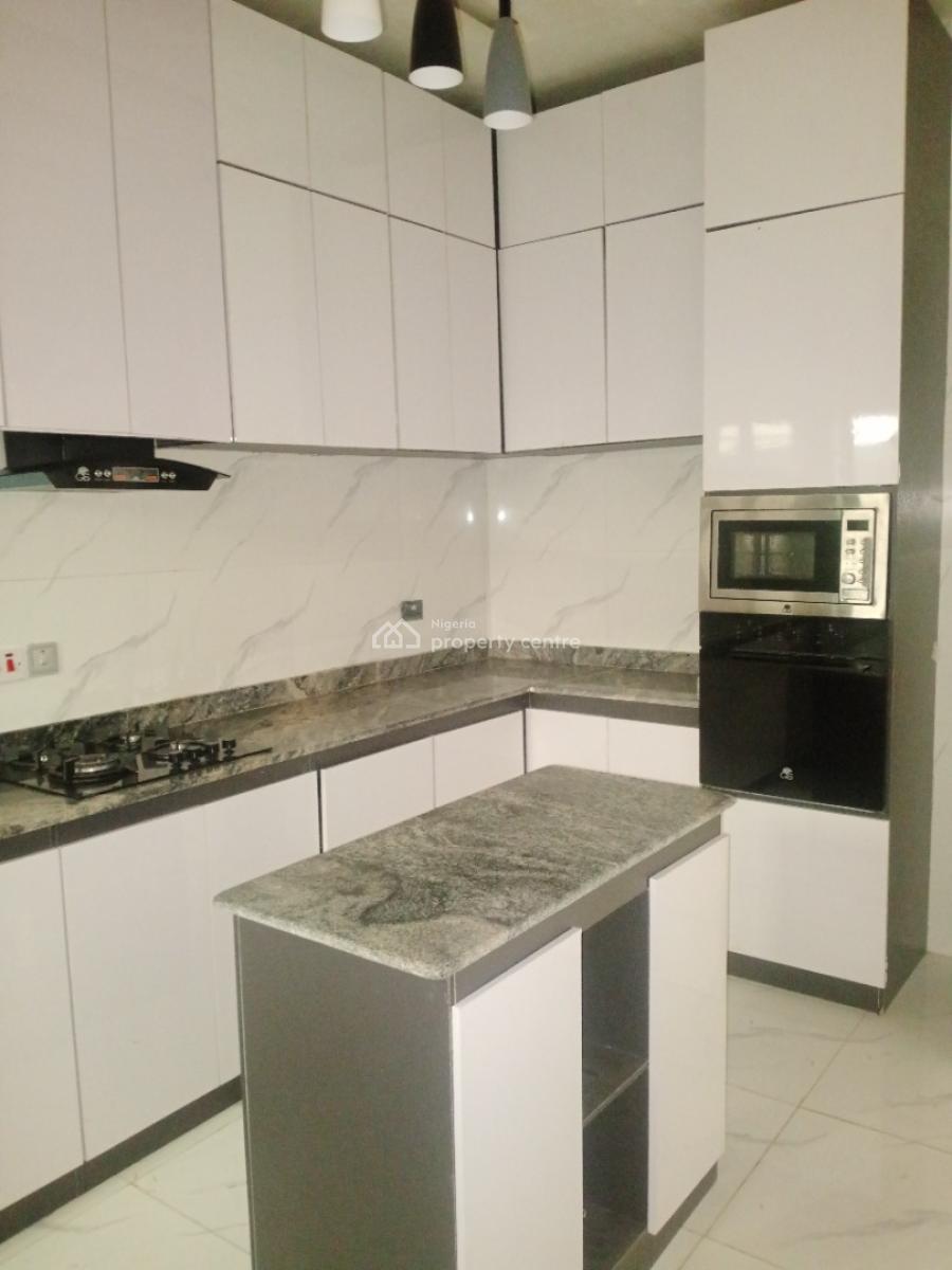 Newly Built 3 Bedroom Terrace House with Bq, Apata Ajayi Road, Sangotedo, Ajah, Lagos, Terraced Duplex for Rent
