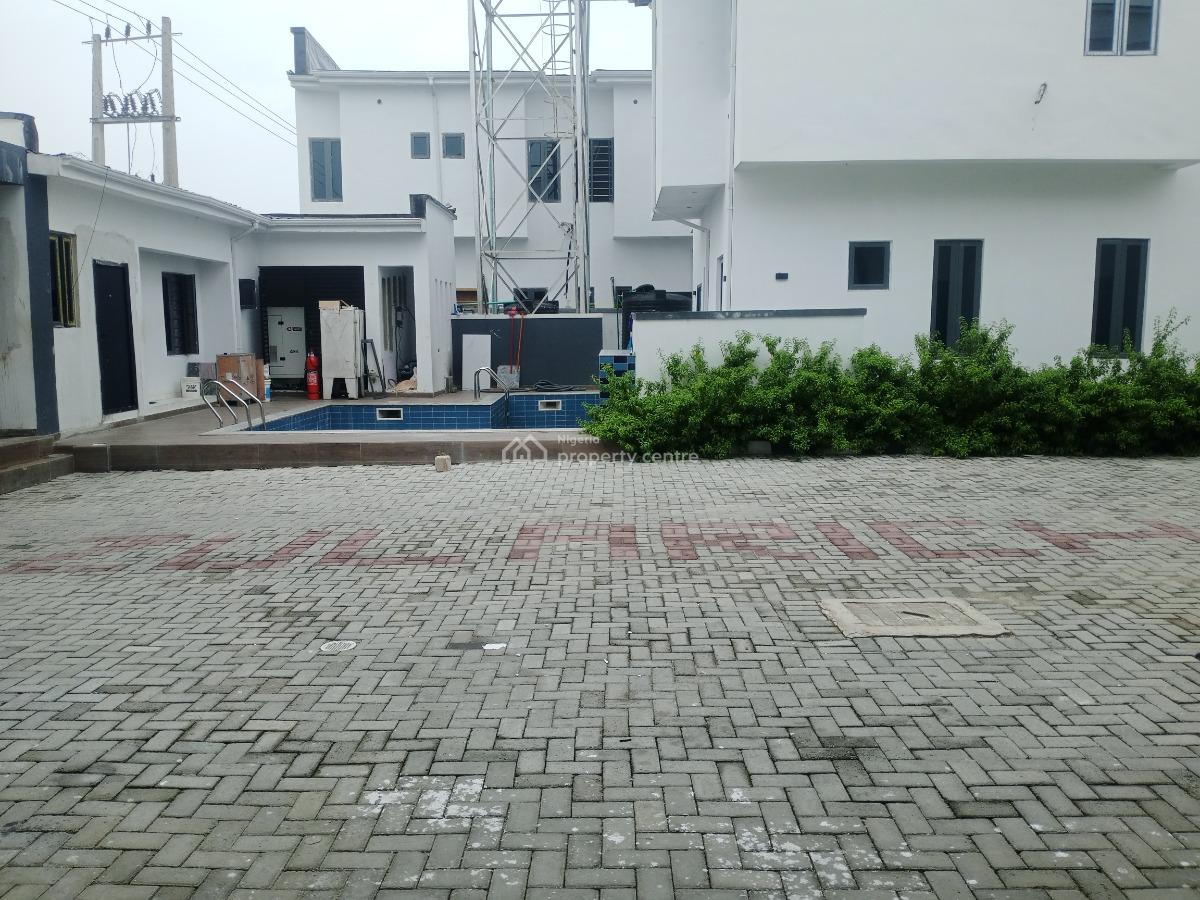 Newly Built 3 Bedroom Terrace House with Bq, Apata Ajayi Road, Sangotedo, Ajah, Lagos, Terraced Duplex for Rent