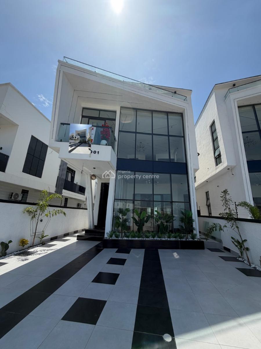 Spacious 5 Bedroom Fully Detached House with Pool, Lekki Palm, Ajah, Lagos, Detached Duplex for Sale