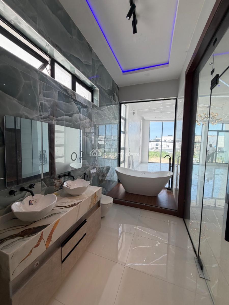 Spacious 5 Bedroom Fully Detached House with Pool, Lekki Palm, Ajah, Lagos, Detached Duplex for Sale