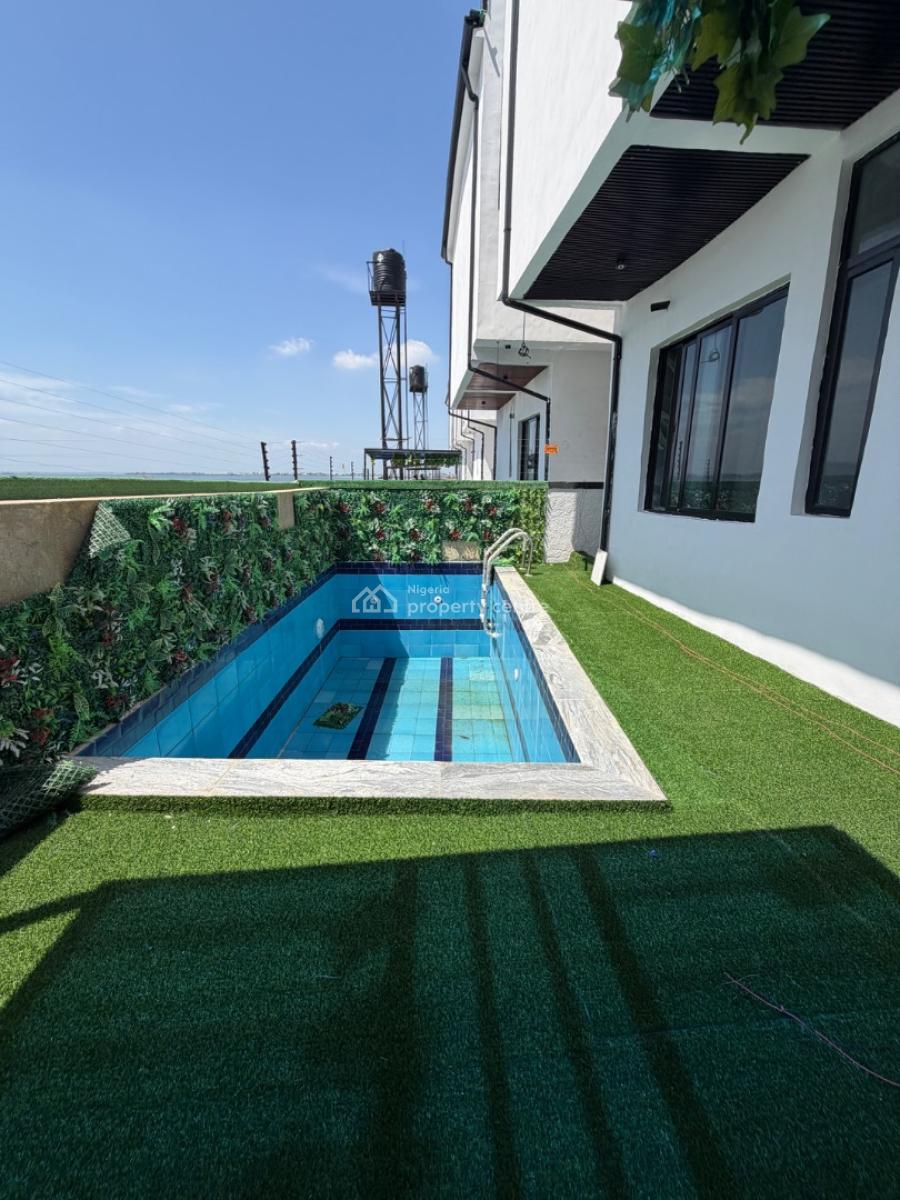 Spacious 5 Bedroom Fully Detached House with Pool, Lekki Palm, Ajah, Lagos, Detached Duplex for Sale