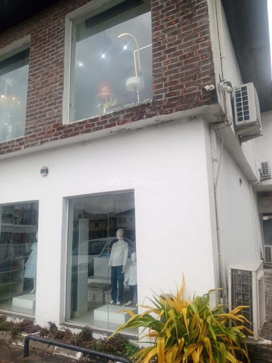 Open Office Space on a Commercial Road, Durosimi Etti, Lekki Phase 1, Lekki, Lagos, Office Space for Rent