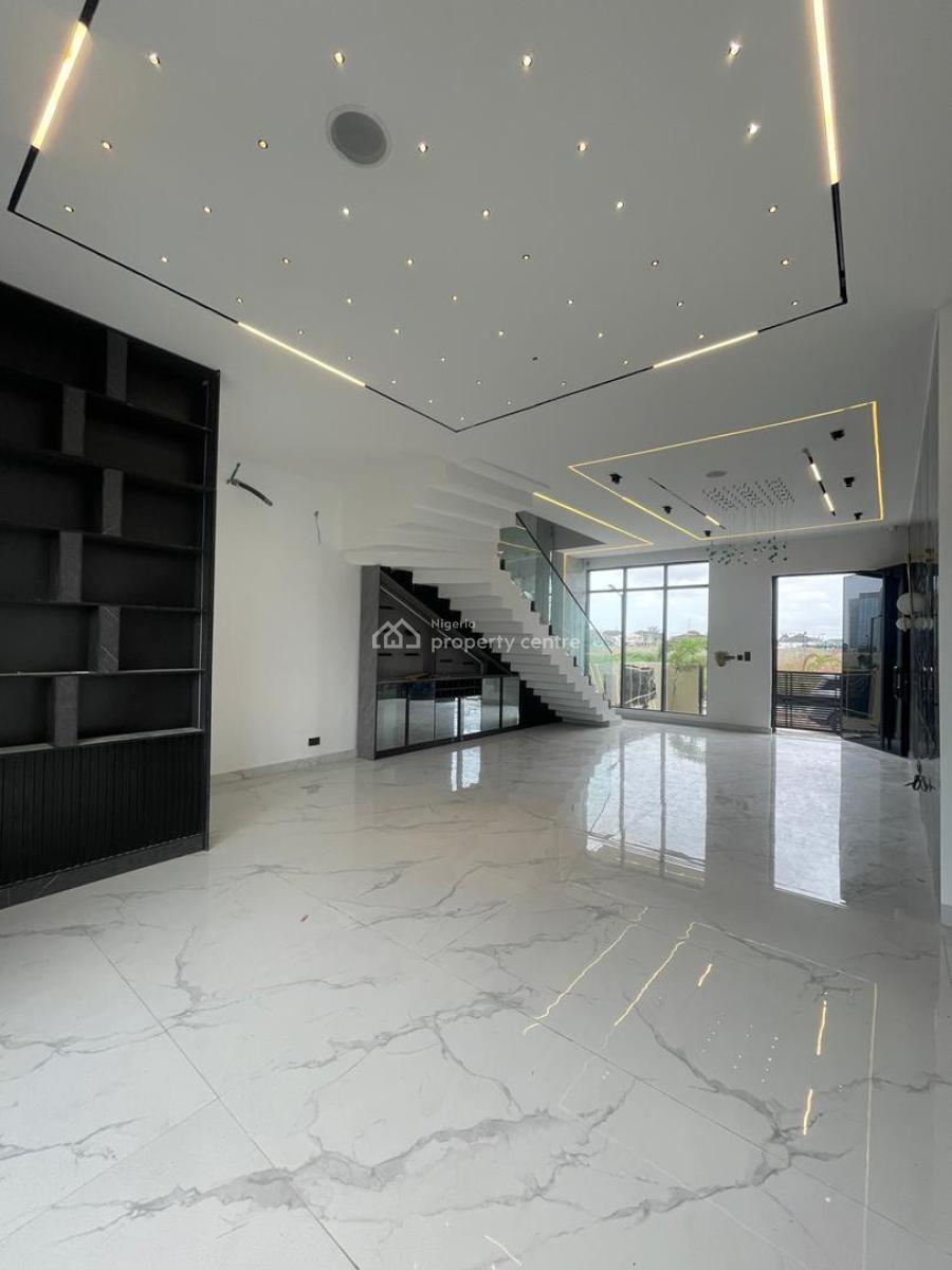 Elegant Newly 4 Bedrooms Self Compound Terrace Duplex, Lekki Phase 1, Lekki, Lagos, Terraced Duplex for Sale