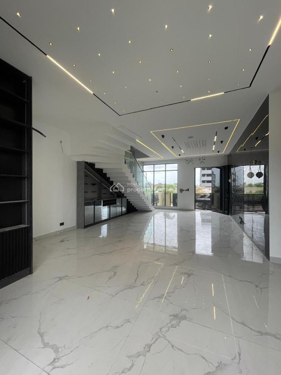 Elegant Newly 4 Bedrooms Self Compound Terrace Duplex, Lekki Phase 1, Lekki, Lagos, Terraced Duplex for Sale